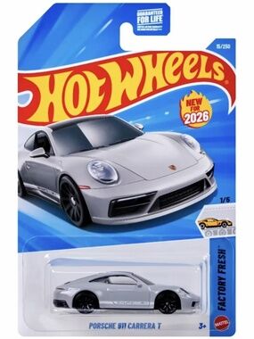 Hot Wheels Porsche 911 Carrera T Factory Fresh New 2026